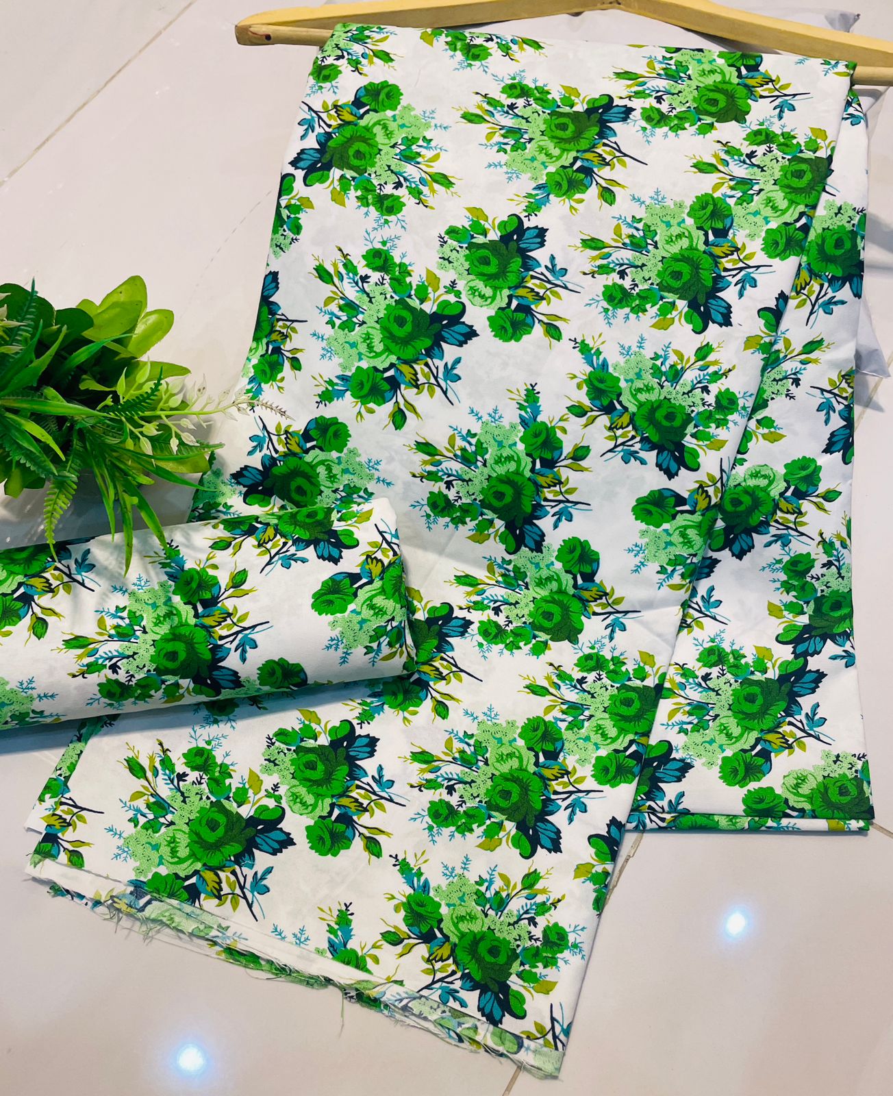 Summer Unstitched Cotton Suit – Digital Print Aroma Cotton – 4.5 Meter – Premium Quality