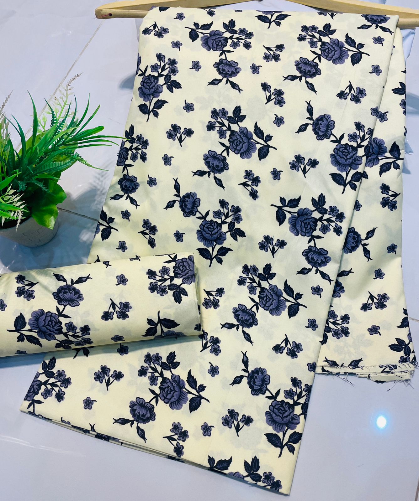 Summer Unstitched Cotton Suit – Digital Print Aroma Cotton – 4.5 Meter – Premium Quality