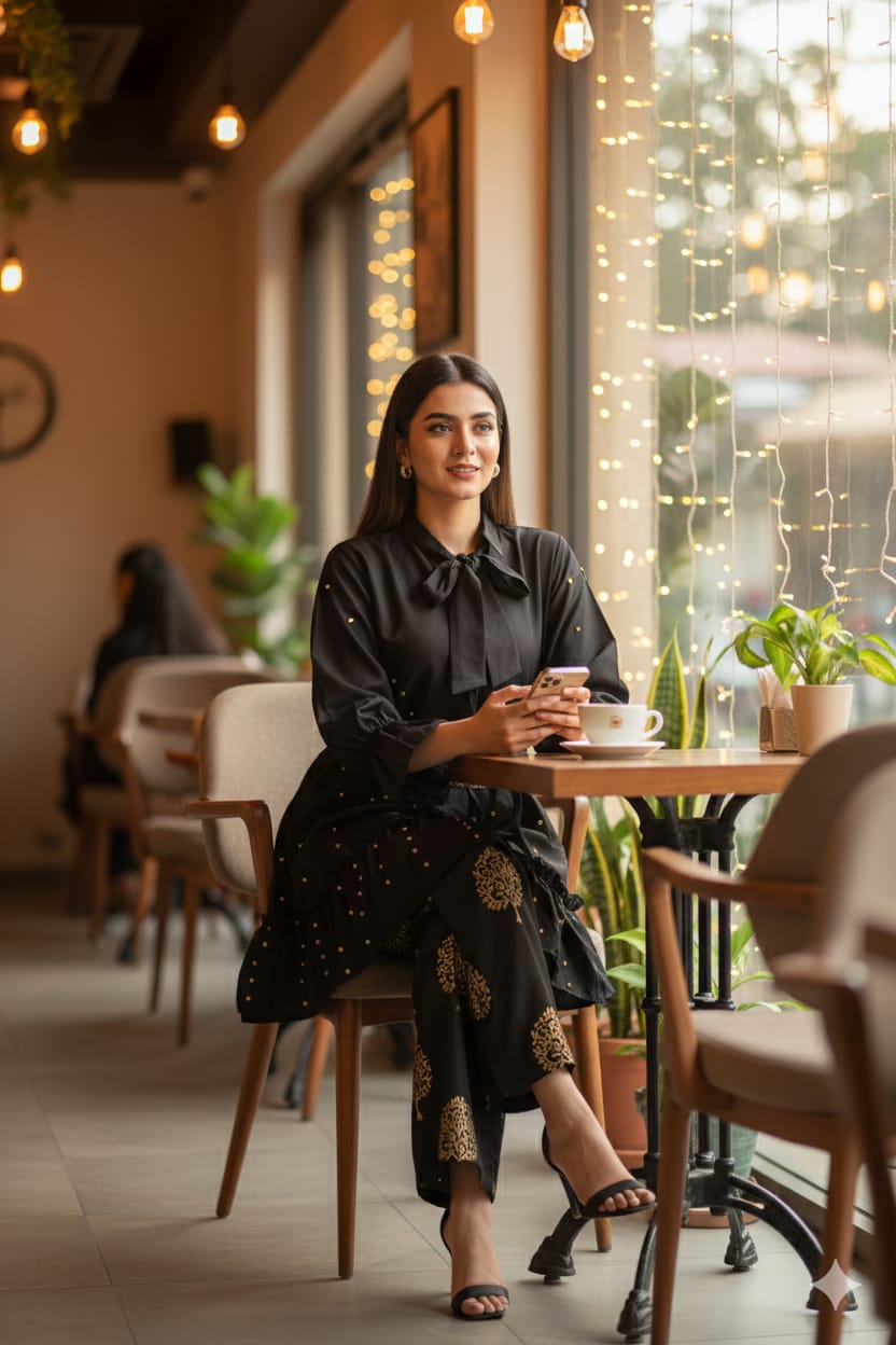 π Moti Charm β Western Top & Plazo Set π