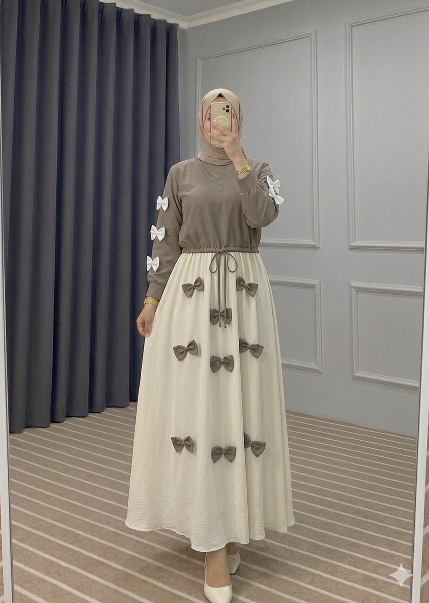 New coti maxi Dusty brown