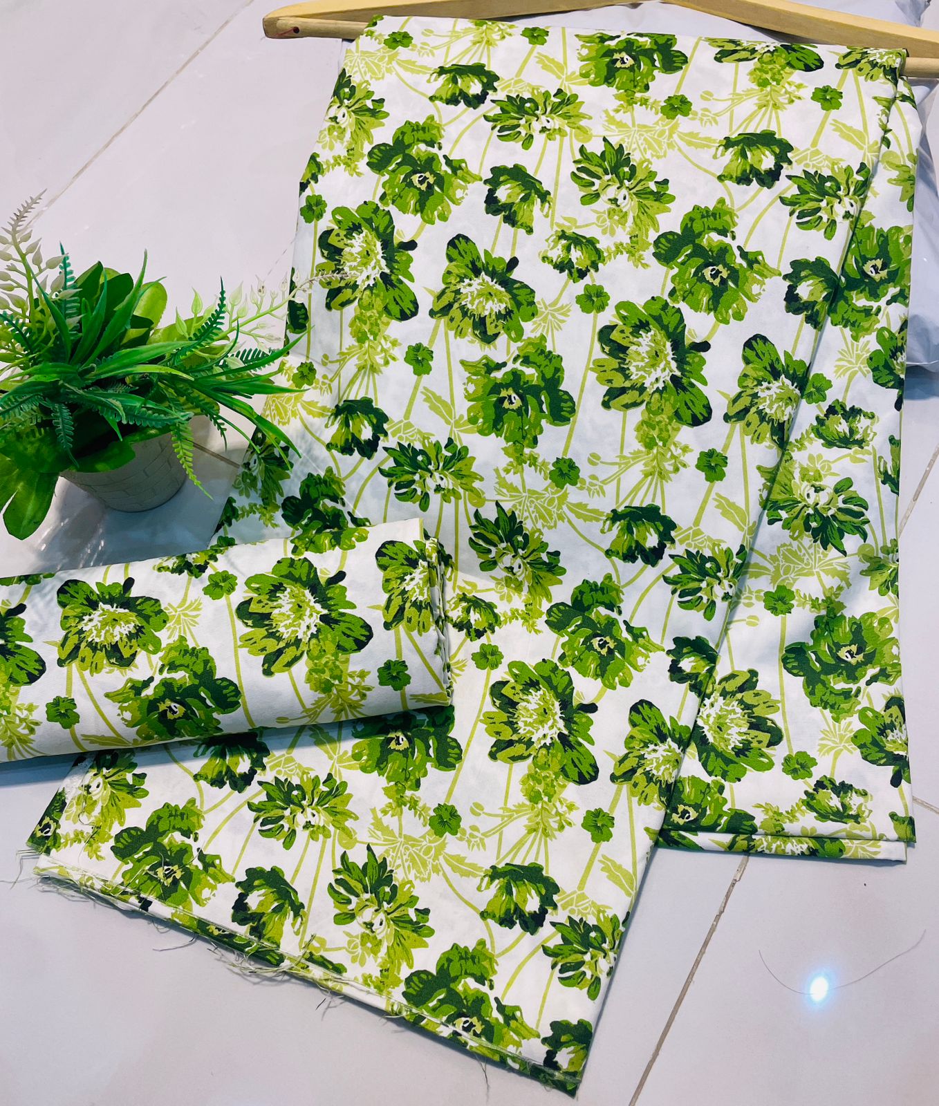 Summer Unstitched Cotton Suit – Digital Print Aroma Cotton – 4.5 Meter – Premium Quality
