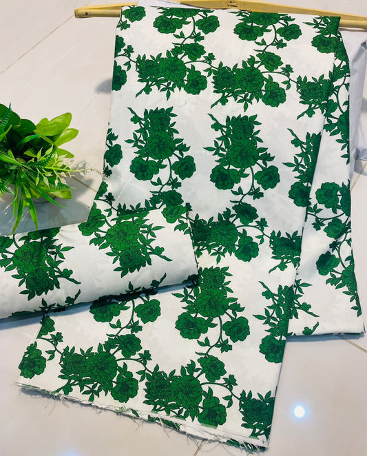 Summer Unstitched Cotton Suit – Digital Print Aroma Cotton – 4.5 Meter – Premium Quality