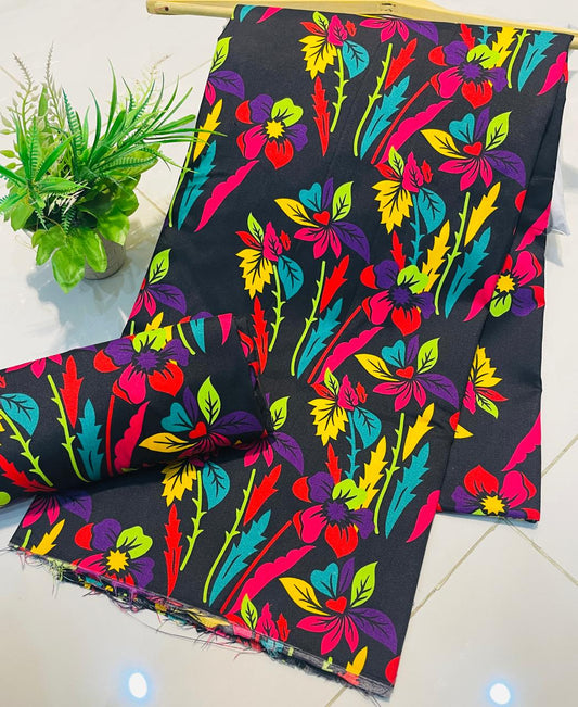 Summer Unstitched Cotton Suit – Digital Print Aroma Cotton – 4.5 Meter – Premium Quality