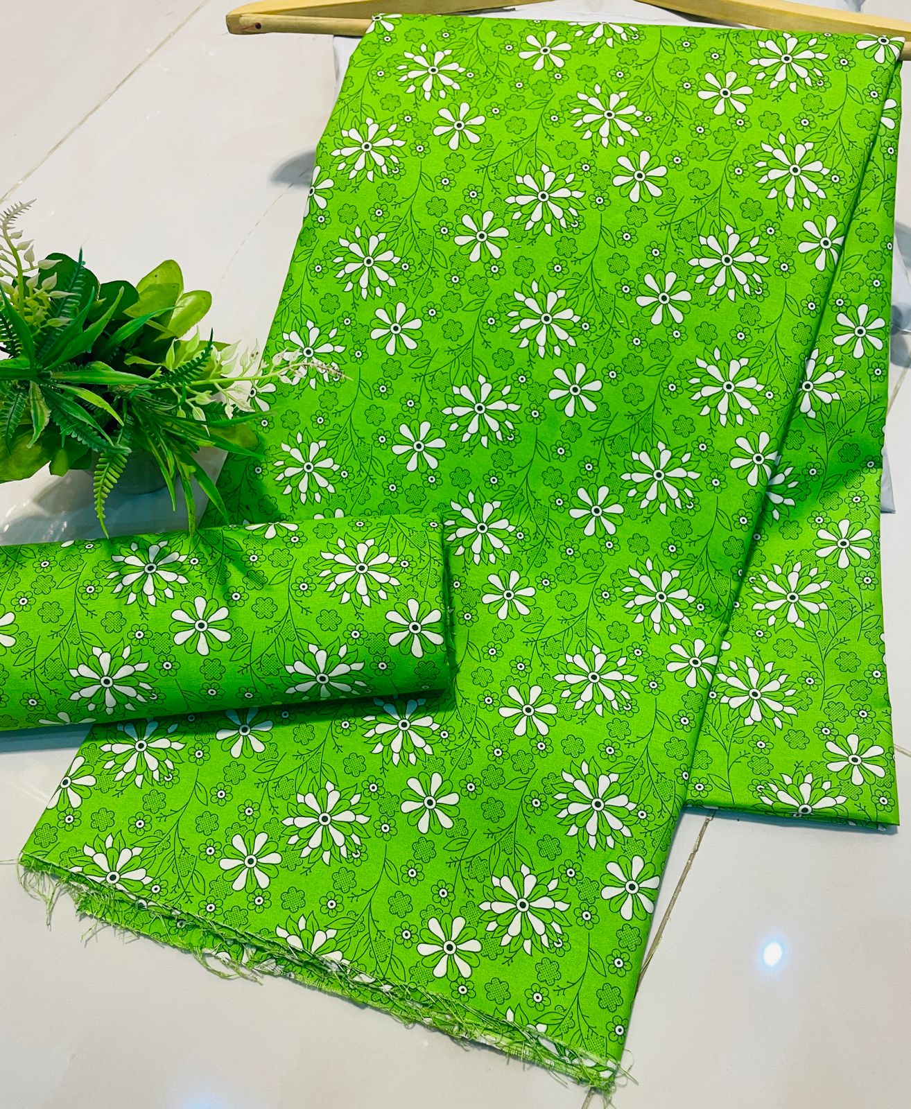 Summer Unstitched Cotton Suit – Digital Print Aroma Cotton – 4.5 Meter – Premium Quality