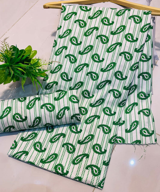Summer Unstitched Cotton Suit – Digital Print Aroma Cotton – 4.5 Meter – Premium Quality