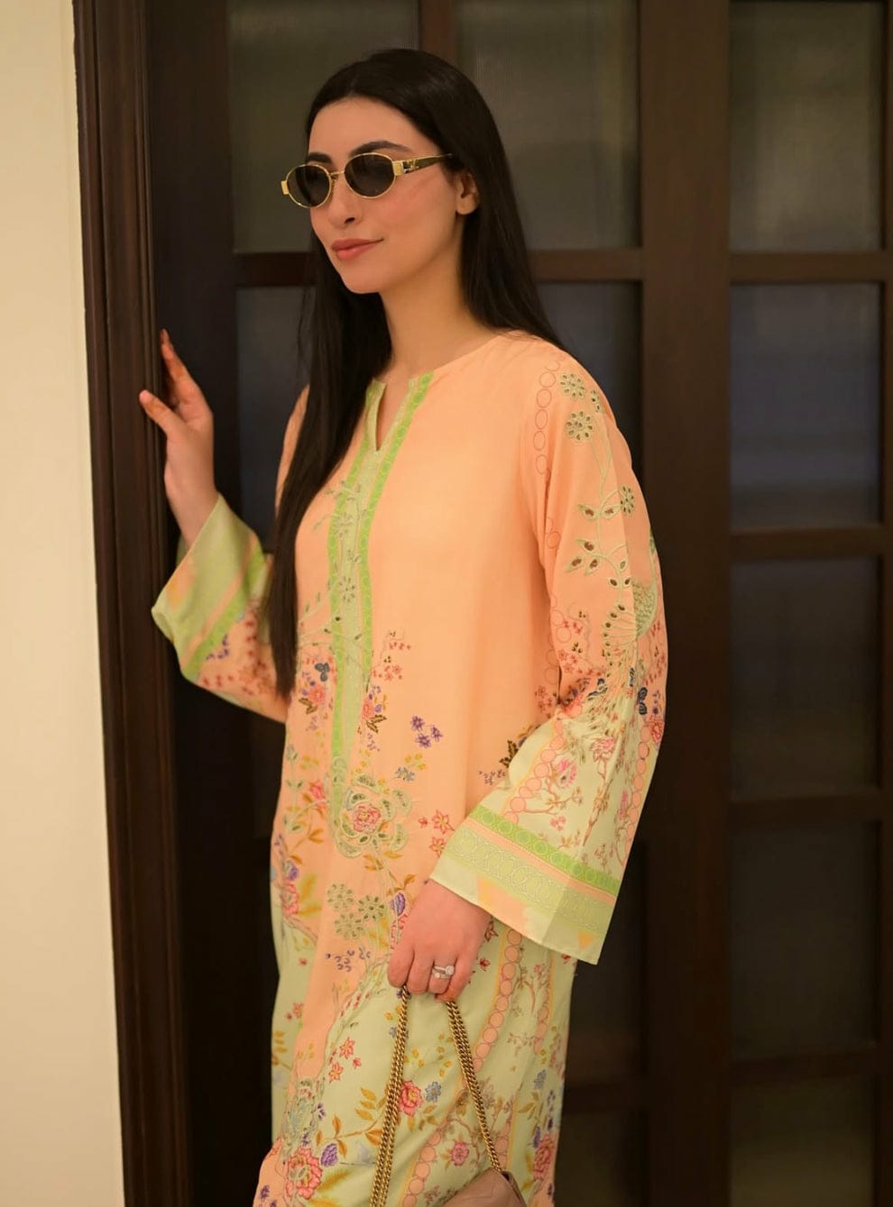 Khizra 2 Pc Suit – Silky Lawn