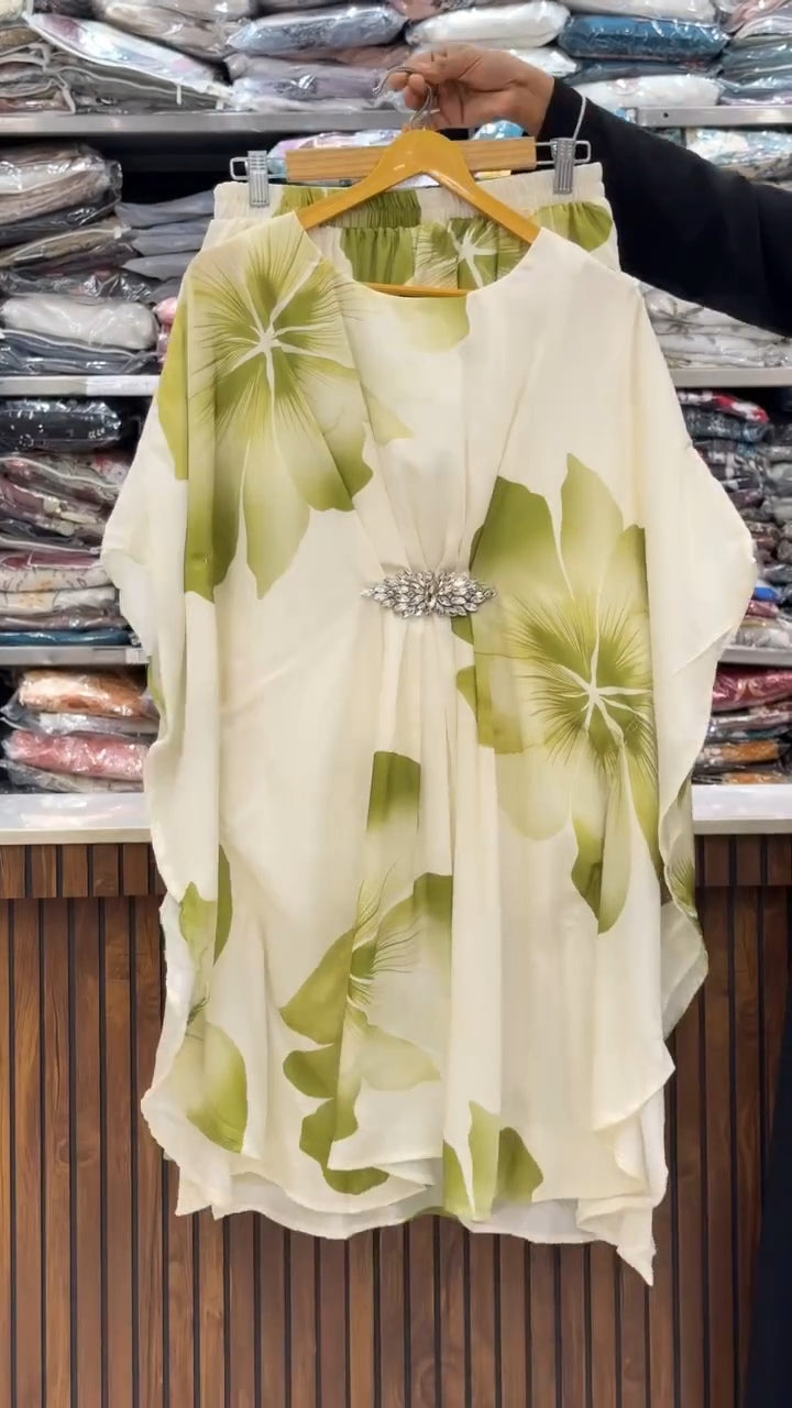 ✨ Digital Floral Kaftan ✨