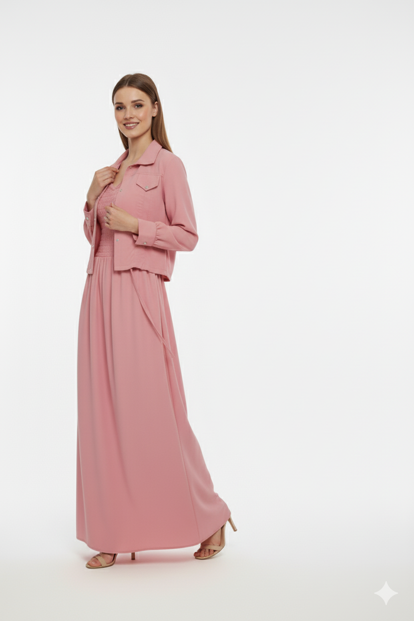 Jacket maxi PINK