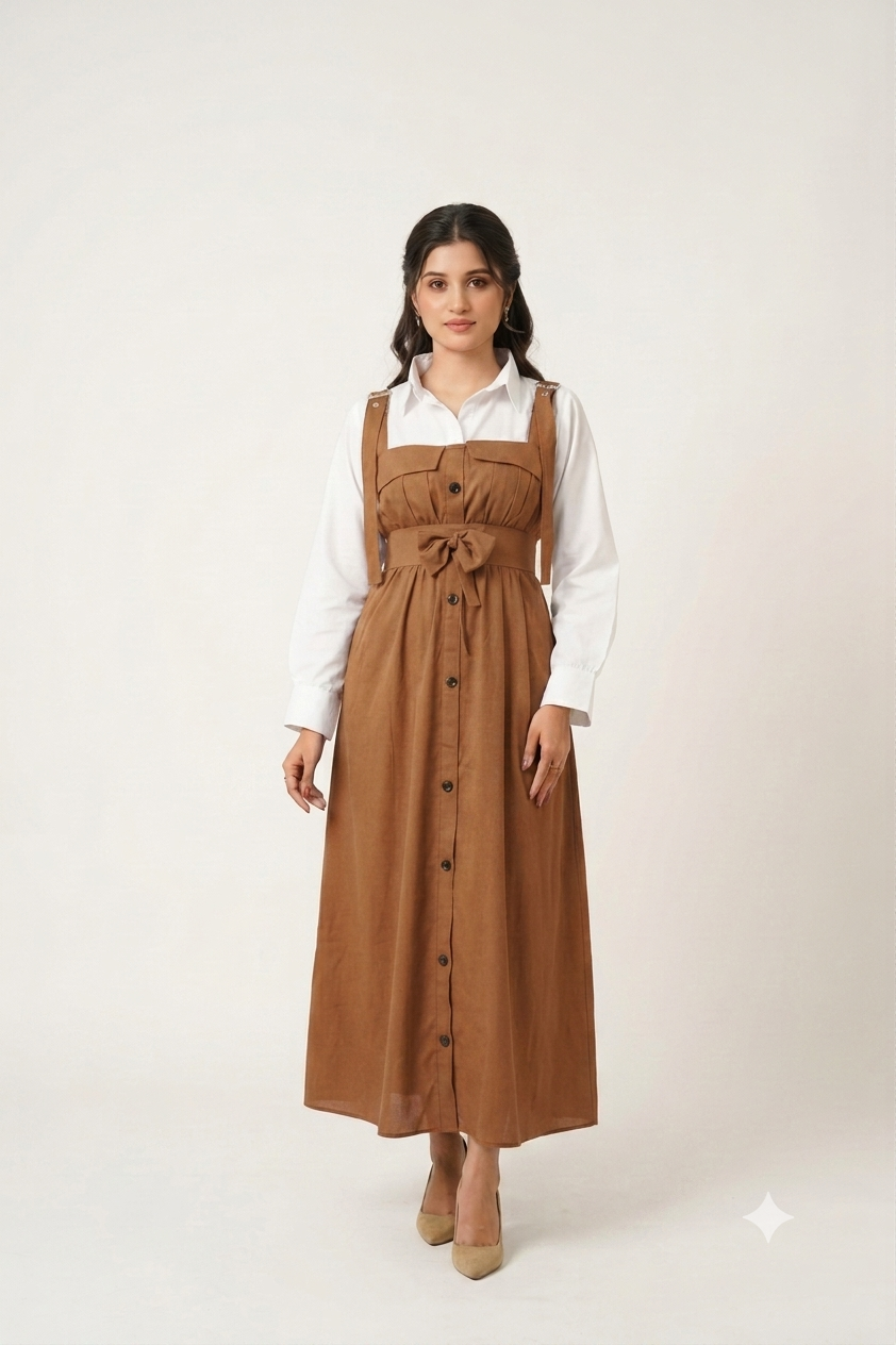 Romper Maxi Bronza