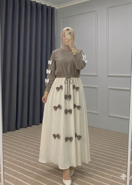 New coti maxi  Dusty brown
